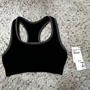 NEW Zella black sports bra size Small